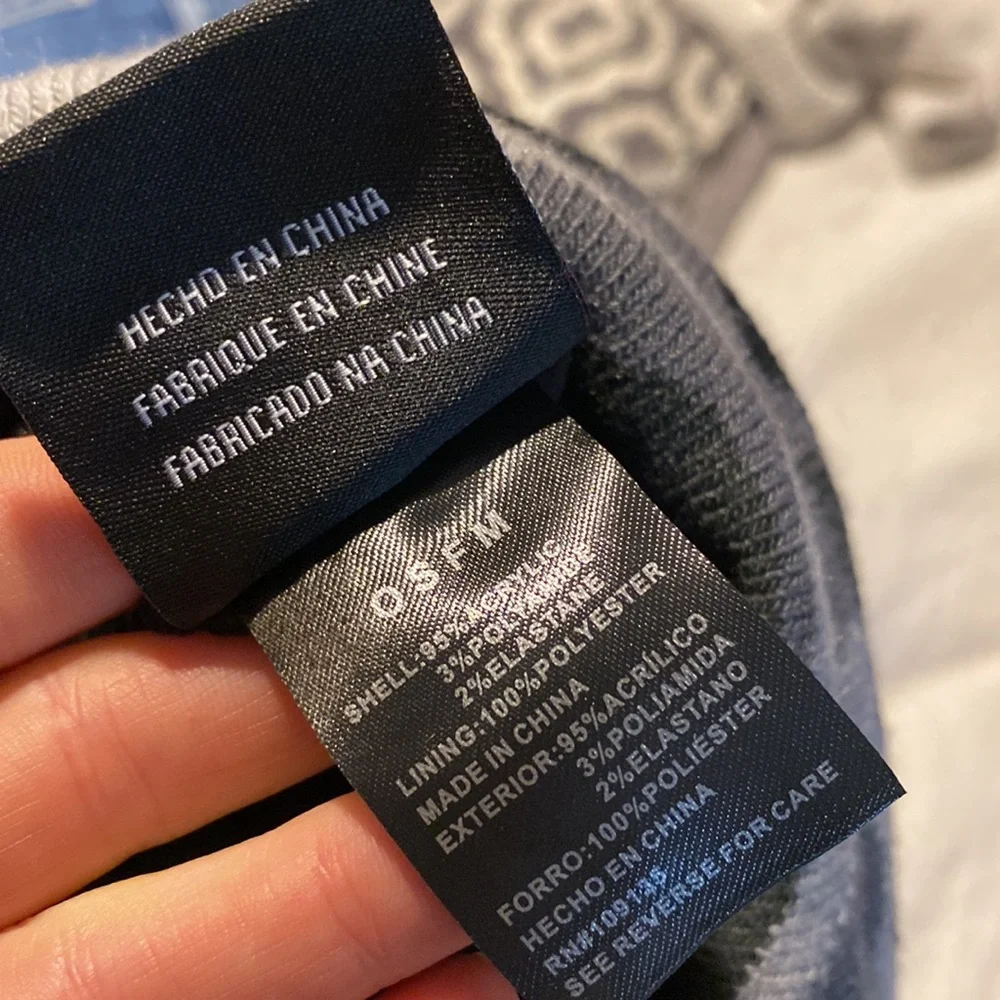 Camo fleece lined beanie - Picture 4 of 4